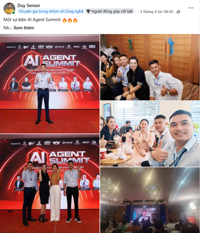 Duy Sensei — kết nối ngoài đời